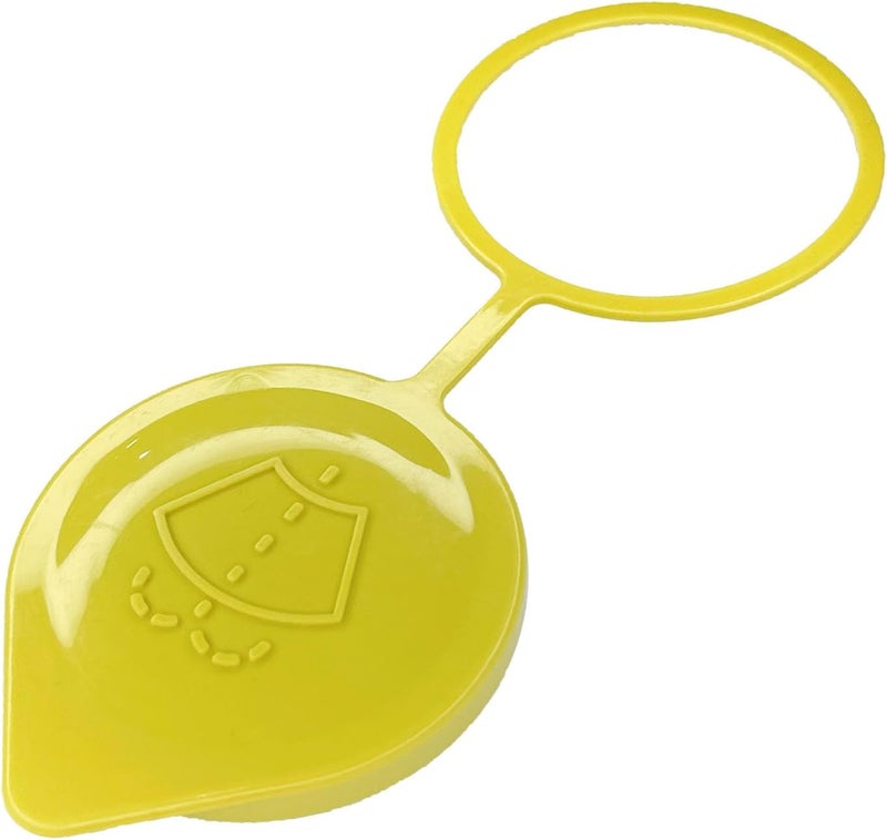 Eponcia Windshield Washer Fluid Cap Wiper Washer Fluid Reservoir Cap Cover Replacement for Subaru, 86615FJ000 Windshield Cleaner Tank Caps for Subaru Crosstrek Forester Impreza WRX Accessories(Yellow) - Image 1